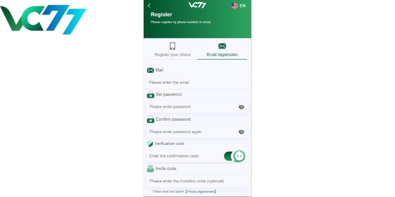Sign in to VC77 easily play anytime